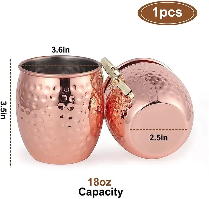 Tooj liab Moscow Mule tsom iav