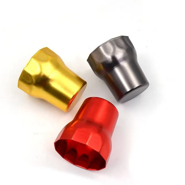 Pov tseg txhaj tshuaj iav Aluminium khob teeb