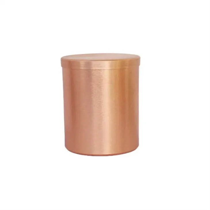 Multicolor Candle Aluminium khob