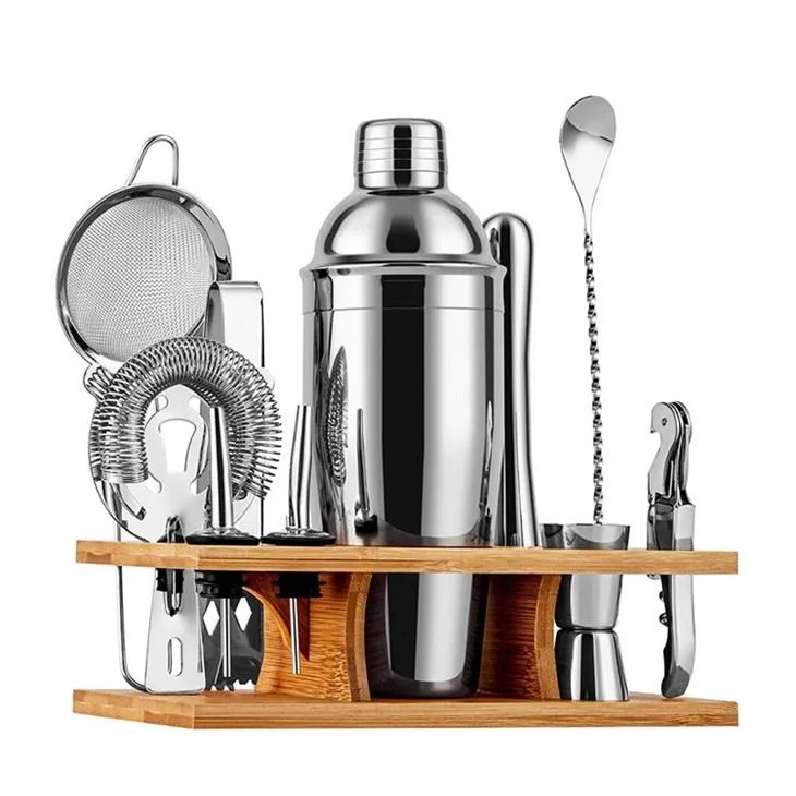 Silver Gin Tonic Cocktail Khoom siv