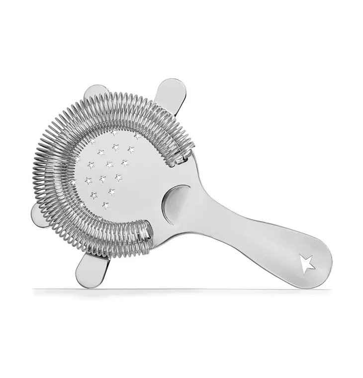 Stainless hlau 4 Prong Bar Strainers
