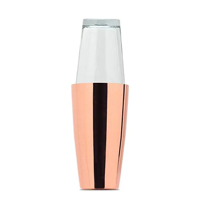 Stainless Hlau Martini Shaker Nrog iav