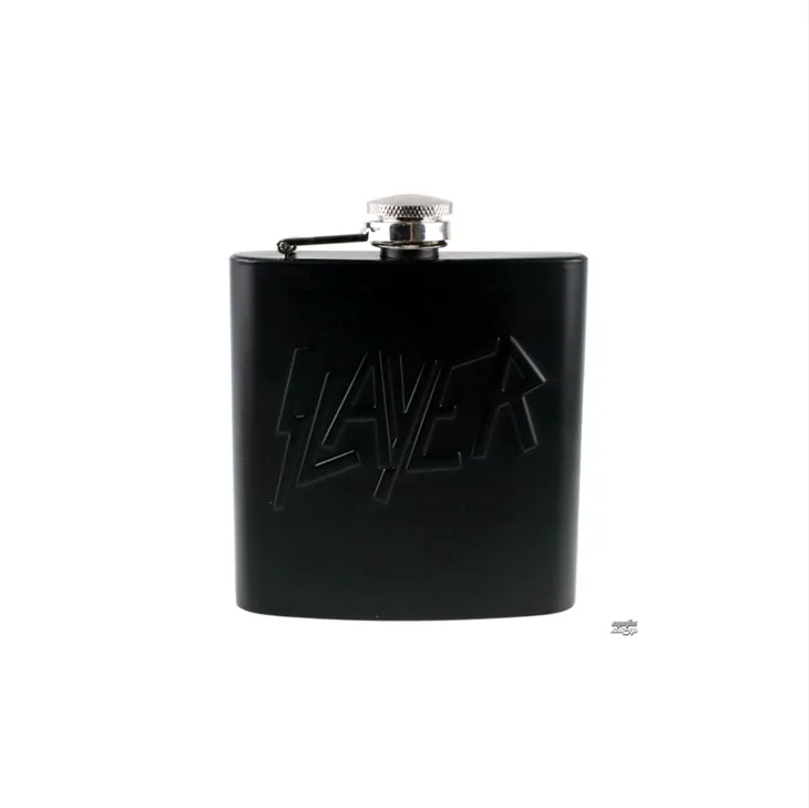 6oz stainless hlau Matt Hip Flask