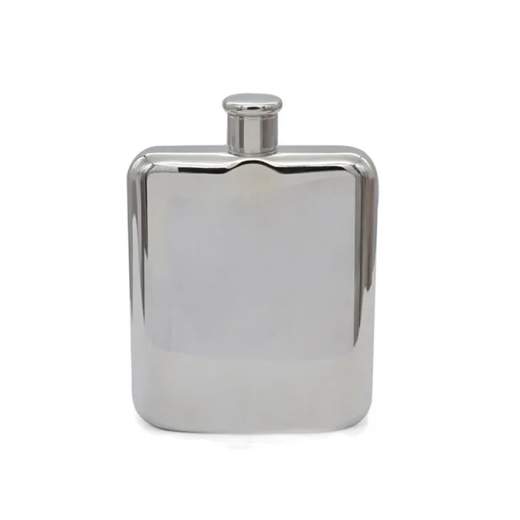 Stainless Hlau Tua Rip Flask 6 Oz