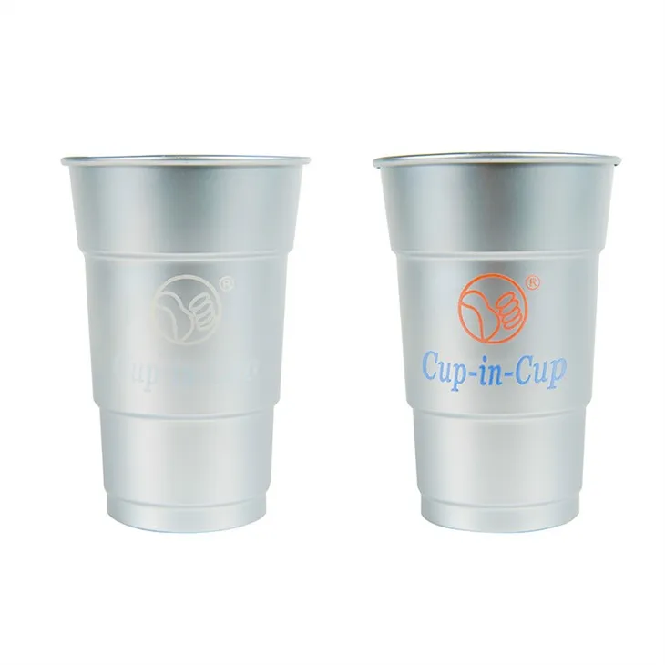 Ntau yam duab ntawm Aluminium khob